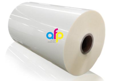 China Hot BOPP / PET+EVA Lustre Finish Lamination Film Roll For Sweet Boxes for sale