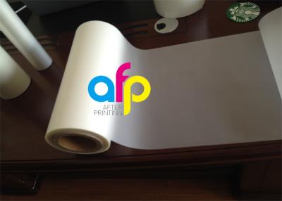 China Thermal Matt Lamination Roll , Printing Media Laminate Mylar Film Roll for sale