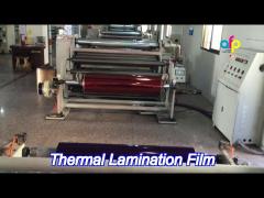 durable lamination guaranteed bopp thermal lamination film with 3“ paper core and 350mm*3000m roll s