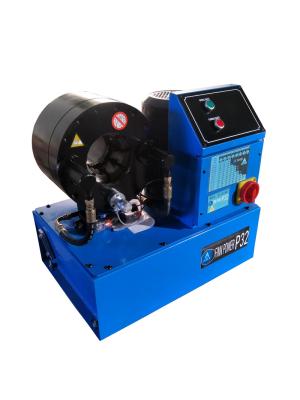 China P32 1/4 Hydraulic Hose Crimping Machine Pipe Rubber Hose Pressing Machine for sale