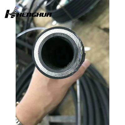 China Hot Sale Industrial Hose Pipe DIN EN856 4SP Hydraulic Rubber Hose for sale