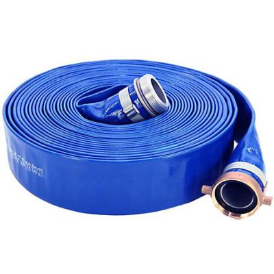 China Nitrile PVC Layflat Hose3 Inch Water Petrol Pump Hose Pipe for sale