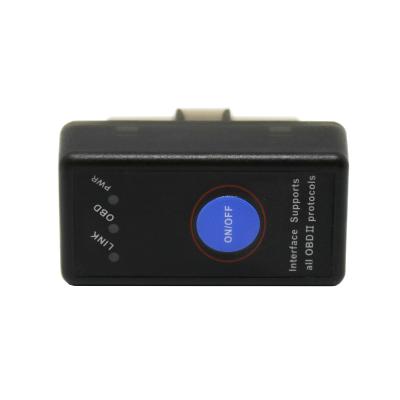 China Universal Mini OBD2 Blutooth 4.0 ELM 327 Auto Diagnostic Tools For IOS/Android With On/Off Switch for sale