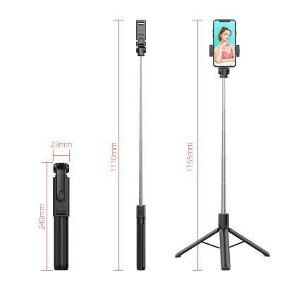 China Kinfuto Manufacturer Best Seller Mobile Cheap Lightweight Tripod Mini Flexible Mobile Phone BR24 for sale