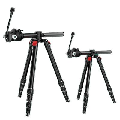 China Kinfuto Center Horizontal Tripod DSLR Camera Tripod Video Cameras Lightweight Compact Axis Tripod AM254F+LG36 for sale