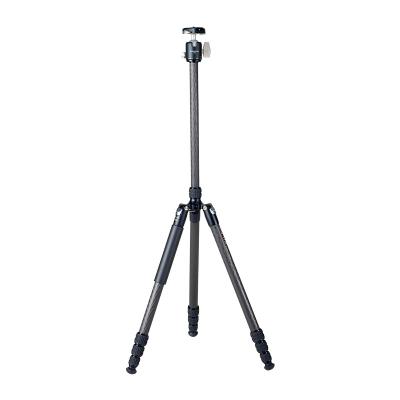 China DM294C+Q36 Carbon Fiber Carbon Fiber Foot Tube Aluminum Alloy Camera Pan Professional Camera Tripod Stand For Sports for sale