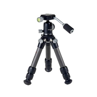 China Best-selling GT21C+Q10 carbon fiber foot tube aluminum alloy camera pan 360 camera tripod stand for sale