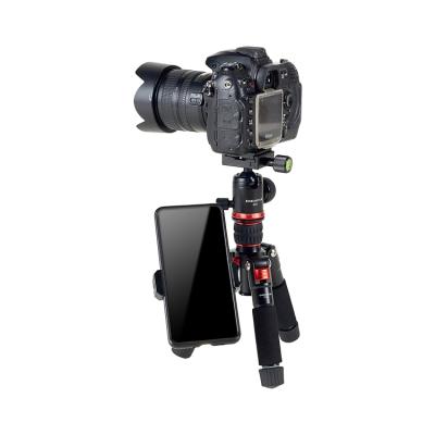 China Aluminum Alloy Best-selling GT225A+QUARTERBACK02 Aluminum Alloy Camera Pan 360 Camera Tripod Stand for sale