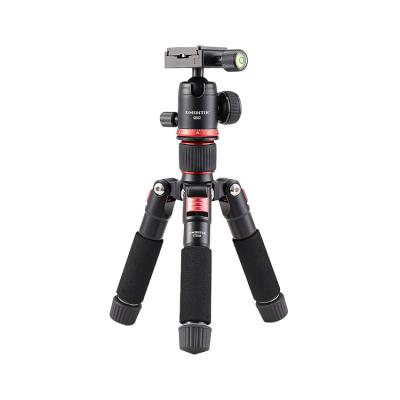 China GT225A+QUARTERBACK02 Aluminum Alloy Aluminum Alloy Pan Cheap Professional Lightweight Camera Tripod For Camera for sale