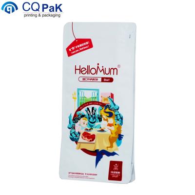 China Factory Direct Sales Custom Moisture Proof Reusable Health Food Storage Bags Environmentally Friendly Zipper for sale