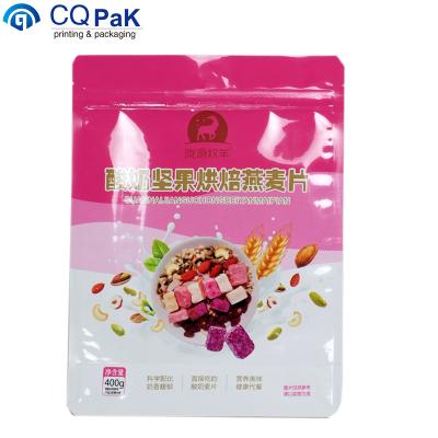 China Moisture Proof Custom Transparent Food Storage Bag With Label Dry Food Packaging Bag for sale