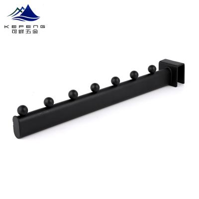 China Metal Supermarket Product Display Bracket Supplier Wall Bracket Tube Racks for sale