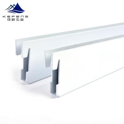 China Metal Hardware Metal Slotted Fitting Channel Accessories Pipe Repair Shelf for sale