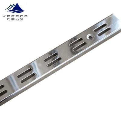 China Single And Double Twin Slotted Straight Channel Wall C Metal Metal Shelving For Brackets for sale