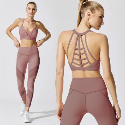 China High Quality Antibacterial Factory Wholesale Professional Production Yoga Bra OEM Women Ladies Fitness Sports Yoga Bra Gym Activewear for sale