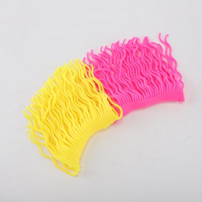 China Children's Toys Autism Classroom Tools First Funny Baby Toys Hot Sale Stir Toy Decompression Soft Rubber Tpr Noodle Rope Duct Suction Noodles for sale