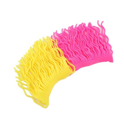 China Amazon Hot Selling TPR Popular Noodle Sensory Effort Squiggle Stretchy Relieve Toy Soft Rubber Toys Stretchy String Person for sale