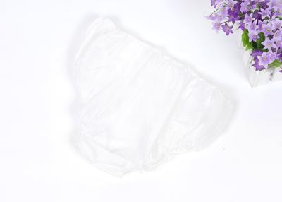 China Auna Room / Beach Room Disposable Cotton Panties Pure White Light Weight for sale