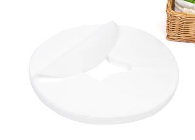 China White Soft Disposable Headrest Covers For Massage Tables Eco Friendly for sale