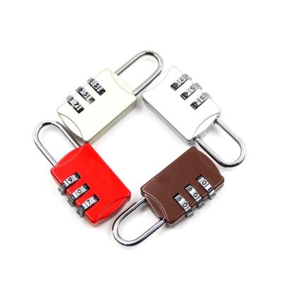 China Metal Combination Travel Lock Gym Password Padlock 3 Digit Towels Luggage Lock for sale