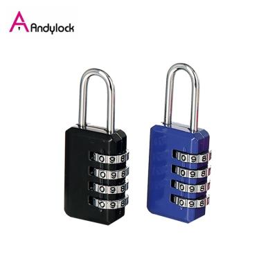 China Combination Lock Gym Password Zinc Alloy Padlock 4 Towels Digital Luggage Lock for sale