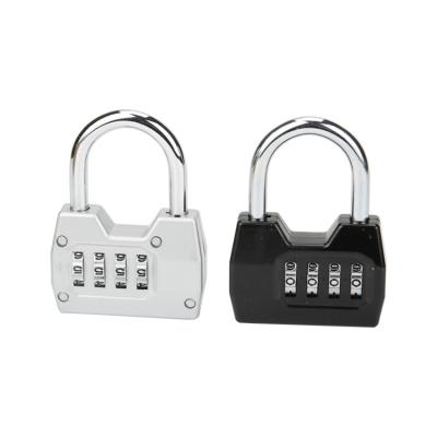 China High Quality Zinc Alloy Combination Lock Gym 4 Digit Padlock And Security Gym Lock Code Number Combination for sale