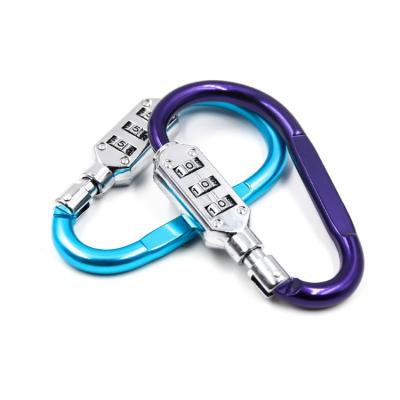 China Digital Zinc Alloy Adjustable Combination Lock Gym Bolt Hook Lock Climbing Knot for sale