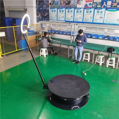 China Electric Car / Machine / Best Selling Product Black Powder Coated Aluminum 360 Slow Motion Video Booth Made In China for sale