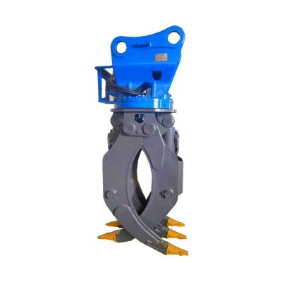 China Specially for Paper Mill Wood Handling Grapple Excavator 30 Ton for Logs, Wood, Stone, Rock, Steel, Scrap Hard Handling Grapples for sale