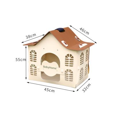 China Viable Hot Selling Pet Supplies Dog Houses Waterproof Cat Houses Collapsible Outdoor Cat House Hot for sale