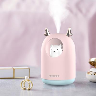 China Refill Cool Auto Cleaning Airl Industrial Car Parts Mini Mobile Humidifier Warm Mist Humidifier for sale