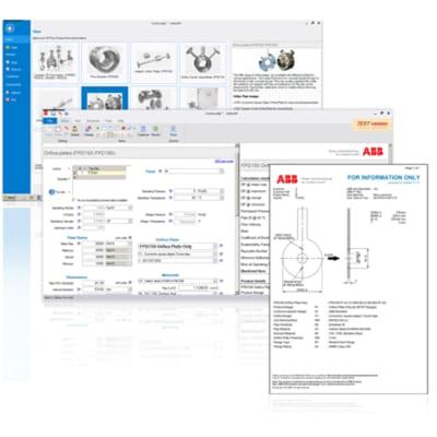 China SolveDP sizing and configuration software for DP flow meters FPD801 for sale