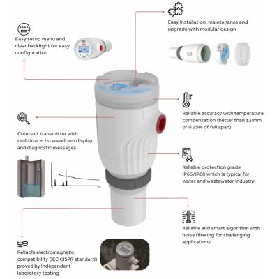 China Ultrasonic level transmitter LST200 for sale