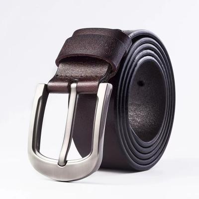 China Free time real retro new manufacturer direct selling men's needle buckle leather belt trend belt for men for sale