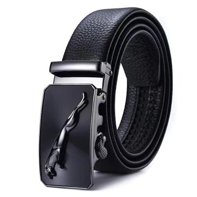 China Fashion.Casual.Business Manufacturer Stain Leather Belt Buckle Belt Top Layer Leather Automatic Leather Belt Wear-resistant And Durable For Men for sale