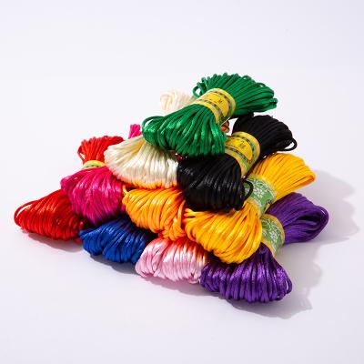 China DIY Lace Cord Jewelry Polyester Eco-friendly Korean Waxed Beads Lace Thread For Bracelet Necklace for sale