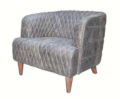 China El vintage diseña un Seat empenachó a Sofa Diamond Shape de cuero en venta