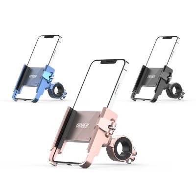 China Newest Design Luxurious Multicolor Adjustable Bike Phone Mount Metal Phone Holder Scooter Adjustable for sale