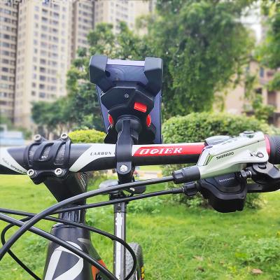 China 7*5.4*13.5cm Bike Smartphon Holder Motorcycle Handlebar Mount Bicycle Smartphone Holder Stand Motorcycle Mobile Phone Holder for sale