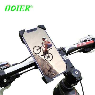 China Adjustable Bike Phone Holder ODIER Motorcycle Handlebar Mount Bicycle Smartphone Holder Stand Motorcycle Mobile Phone Support for sale