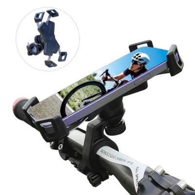 China Adjustable Holder with Stainless Safe Claws Bike Phone Mount Holder 360 Degree X Grip Cell Phone Holder for sale