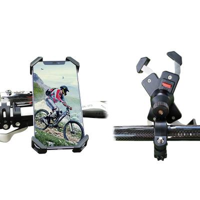 China Factory Price Adjustable Flexible Mobile Cell Phone Stand Bicycle Holder Bicycle Cell Phone Mount Bracket for sale