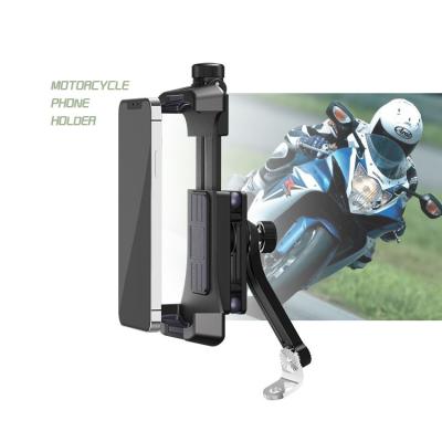 China Latest design adjustable shockproof phone car motorcycle phone holder GPS support phone holder in 2022 for sale