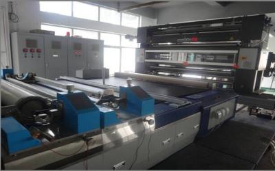 China Open type and independent transmission screen magnetic bar printer for sale