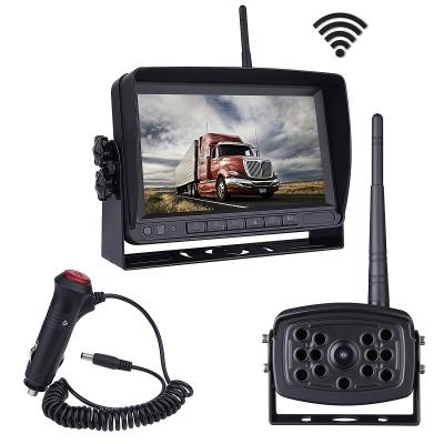 China 480P HD Waterproof Wireless Rear View Camera For Car Reversing Assistance With 7inch Monitor for sale