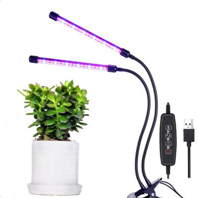 China 110-240V AC Clip Grow Light IP42 Rating Chrome-Plated Iron Lamp Body Material for sale