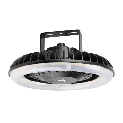 China High Bay Light Fixture 100W 240W 6000K Calculator Gas Station Warehouse/Workshop/Garage/Stadium Industrial Round Sports Led High Bay Light for sale