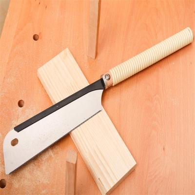 China DXT Maker Japanese Woodworking Hand Saw 9.5 Inch Double Edge Pull Saw For Woodworking Replacement Blade for sale