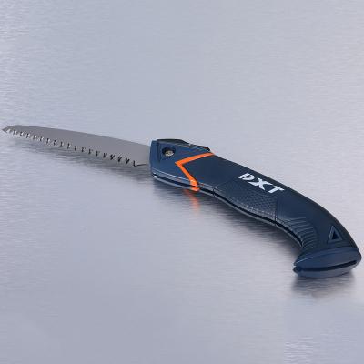 China DXT Flexible Craft Outdoor Portable Camping Garden Branch Pruning Saw Steel Hand Saw Woodworking DIY Tools Hand Saw for sale