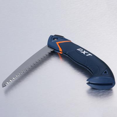 China DXT Multifunctional Flexible Making Branch Hook High Garden Branch Pruning Saw Steel Tree Hand Saw for sale